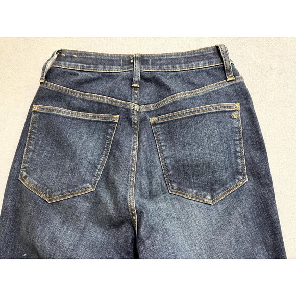 Madewell Curvy High Rise Skinny Jeans Denim Stretch Cotton Women Blue Size 28T - Picture 5 of 11
